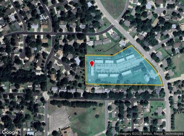  1001 Boyd Ave, Newton, KS Parcel Map