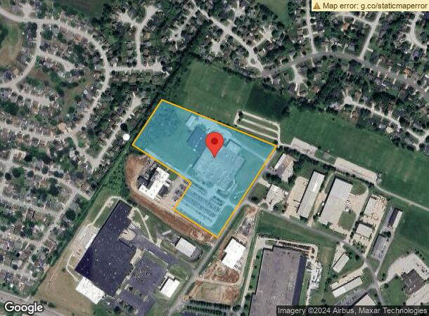  105 Industry Dr, Versailles, KY Parcel Map