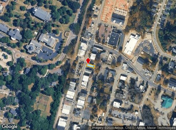  121 S White St, Wake Forest, NC Parcel Map