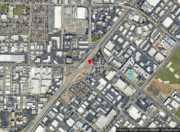  1951 E Dyer Rd, Santa Ana, CA Parcel Map