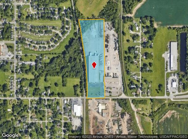 1601 E 4Th St, Lima, OH Parcel Map