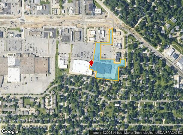 5911 University Ave, Cedar Falls, IA Parcel Map