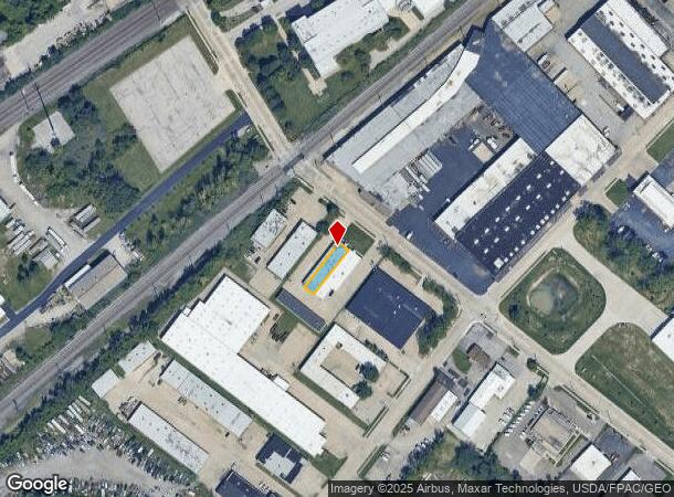  1320 Lloyd Rd, Wickliffe, OH Parcel Map