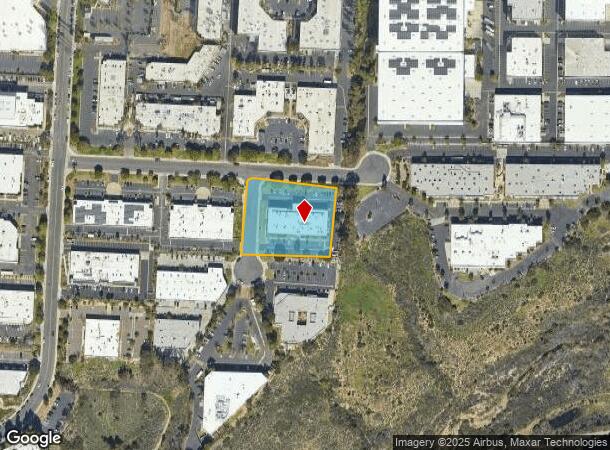  6725 Mesa Ridge Rd, San Diego, CA Parcel Map