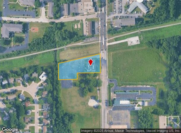 1444 N Farnsworth Ave, Aurora, IL Parcel Map