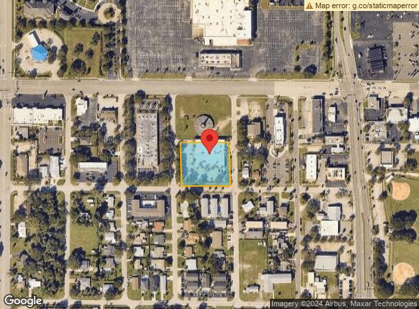  1515 Elizabeth St, Melbourne, FL Parcel Map