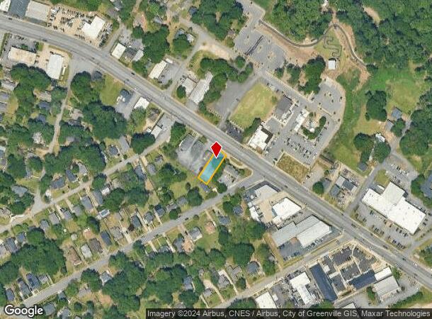  808 Laurens Rd, Greenville, SC Parcel Map