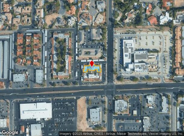 2950 E Flamingo Rd, Las Vegas, NV Parcel Map