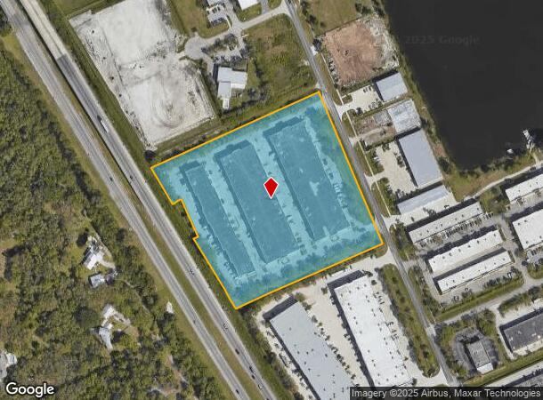 7668 Sw Jack James Dr, Stuart, FL Parcel Map