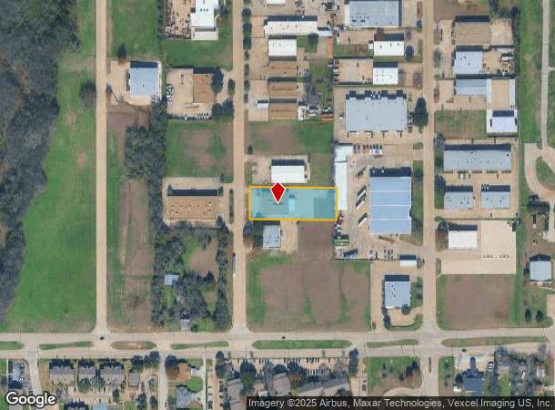  1508 Falcon Dr, Desoto, TX Parcel Map