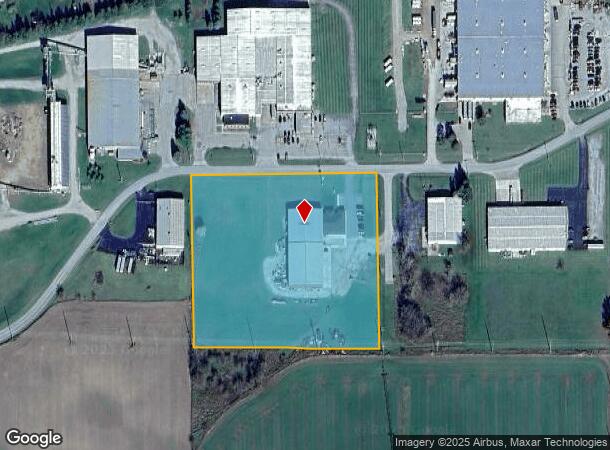  9775 W Maple St, Orland, IN Parcel Map