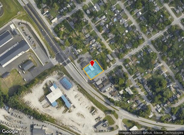  600 N Clark Blvd, Clarksville, IN Parcel Map