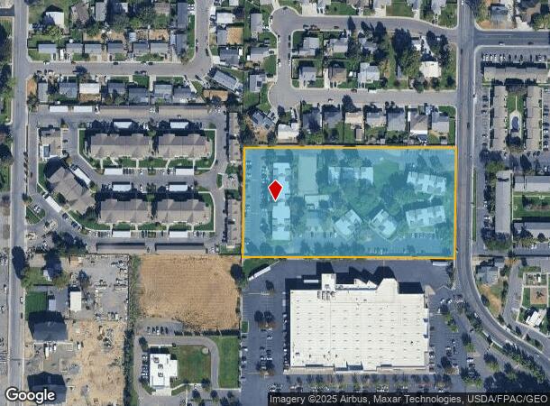 445 N Volland St, Kennewick, WA Parcel Map