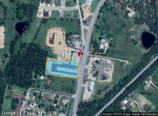 1491 N Main St, Giddings, TX Parcel Map