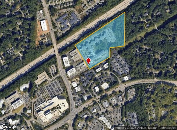 215 Brightmore Dr, Cary, NC Parcel Map