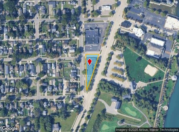 3620 Biddle Ave, Wyandotte, MI Parcel Map