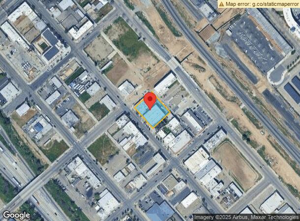  1502 Tulare St, Fresno, CA Parcel Map