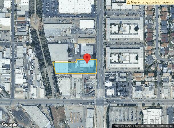  7239 Lankershim Blvd, North Hollywood, CA Parcel Map