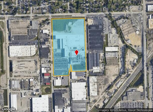  2020 N Ruby St, Melrose Park, IL Parcel Map