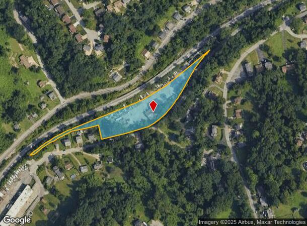  921 Missionary Dr, Pittsburgh, PA Parcel Map