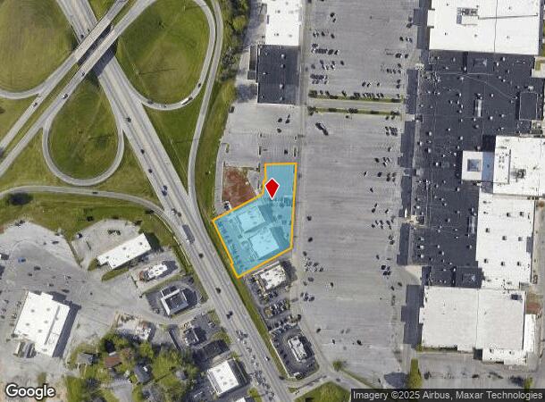  556 Northgate Mall Dr, Hixson, TN Parcel Map