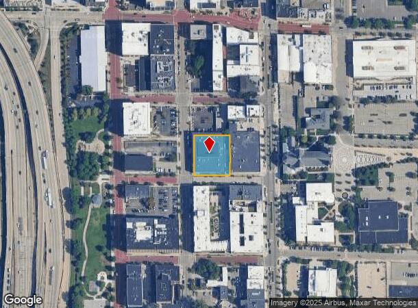  250 Commerce Ave Sw, Grand Rapids, MI Parcel Map