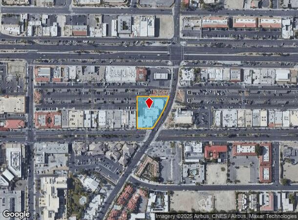 73760 El Paseo, Palm Desert, CA Parcel Map