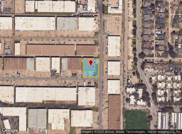  2955 Anode Ln, Dallas, TX Parcel Map