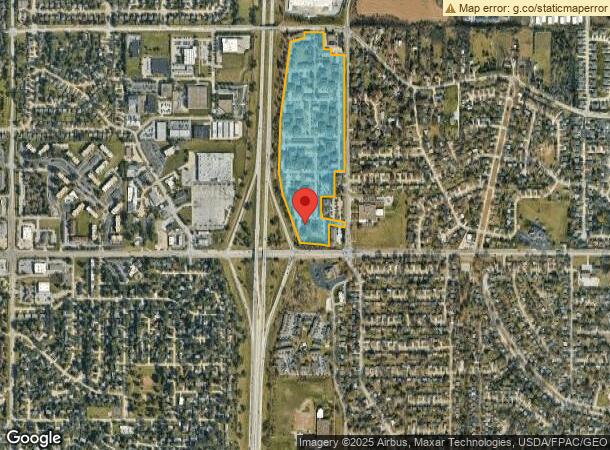  10015 N Ogden Plz, Omaha, NE Parcel Map