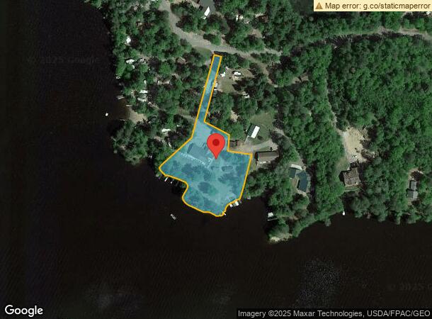  W4249 Pine Pointe Ln, Tomahawk, WI Parcel Map