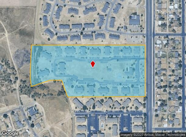  2701 N Grand St, Amarillo, TX Parcel Map