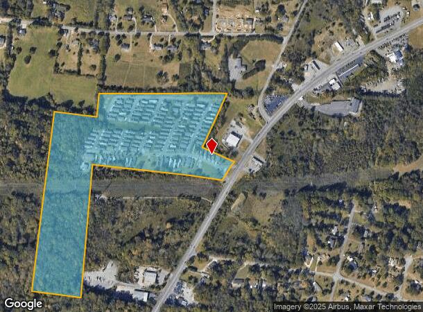  1341 S Dickerson Rd, Goodlettsville, TN Parcel Map