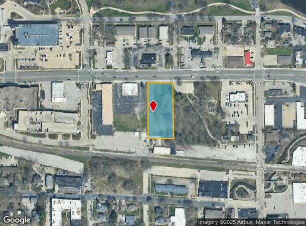  403 W University Ave, Urbana, IL Parcel Map