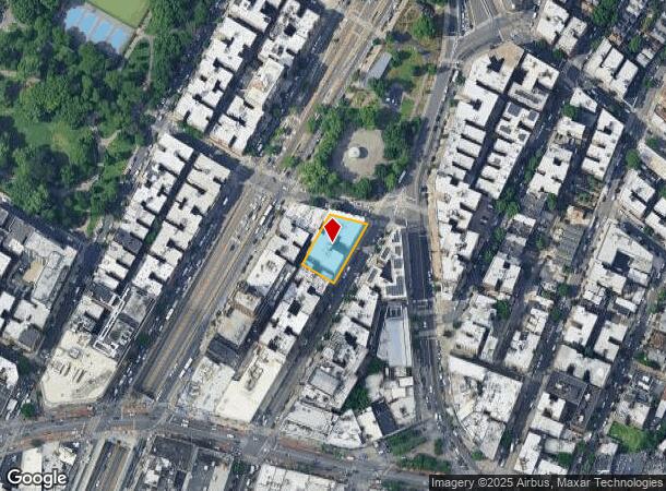 2545 Valentine Ave, Bronx, NY Parcel Map