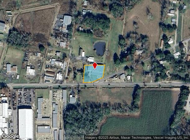 1003 Old Henderson Hwy, Breaux Bridge, LA Parcel Map