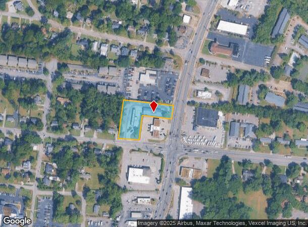  208 W Clark Blvd, Murfreesboro, TN Parcel Map