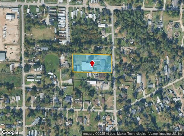 1215 Pecan St, Channelview, TX Parcel Map