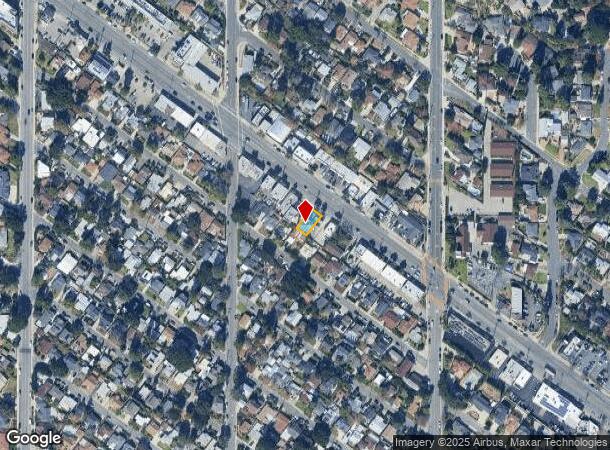  3632 Foothill Blvd, La Crescenta, CA Parcel Map