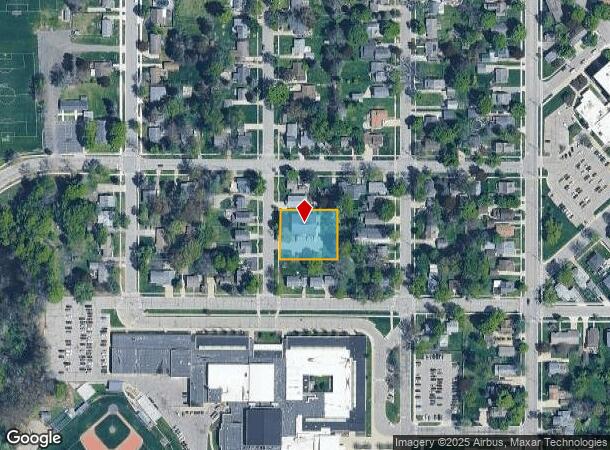  713 Maple St, Grand Ledge, MI Parcel Map