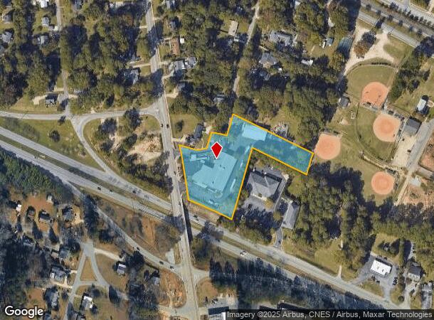 215 Saint Marys St, Garner, NC Parcel Map