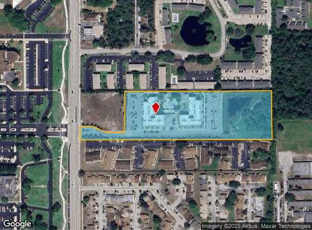 1546 Clearlake Rd, Cocoa, FL Parcel Map