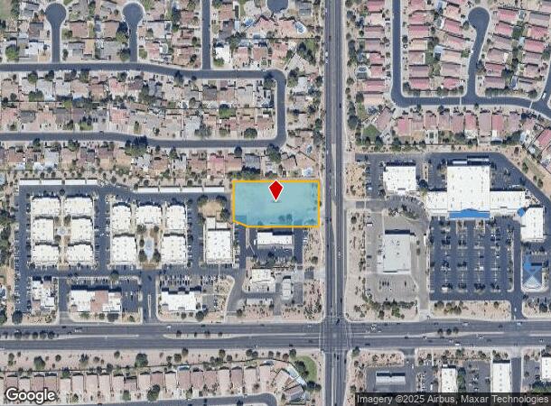  724 S Lindsay Rd, Gilbert, AZ Parcel Map