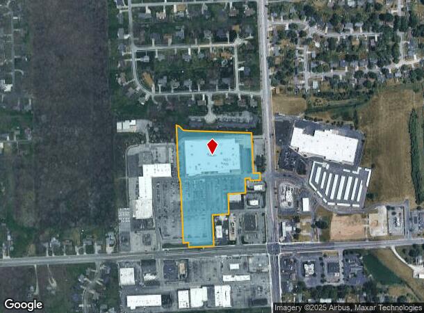 6119 Stellhorn Rd, Fort Wayne, IN Parcel Map