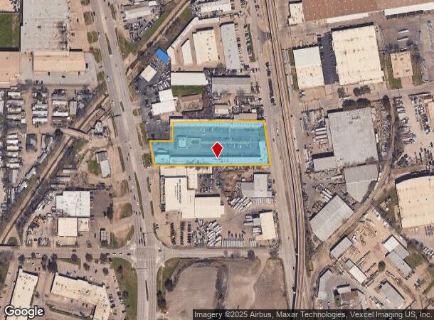 10230 Harry Hines Blvd, Dallas, TX Parcel Map