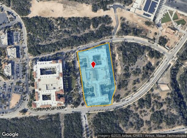 6107 Via La Cantera, San Antonio, TX Parcel Map