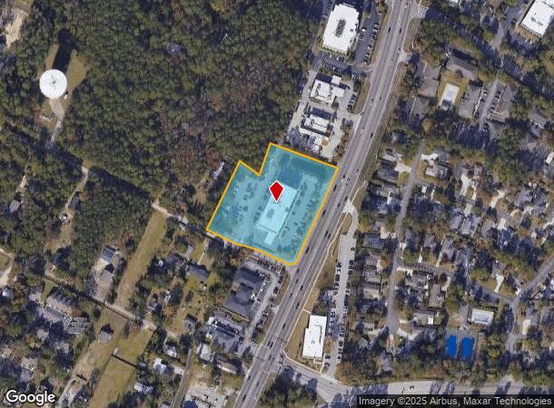  1612 Military Cutoff Rd, Wilmington, NC Parcel Map