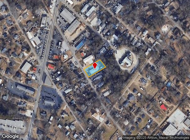  110 Hall St, Gainesville, GA Parcel Map