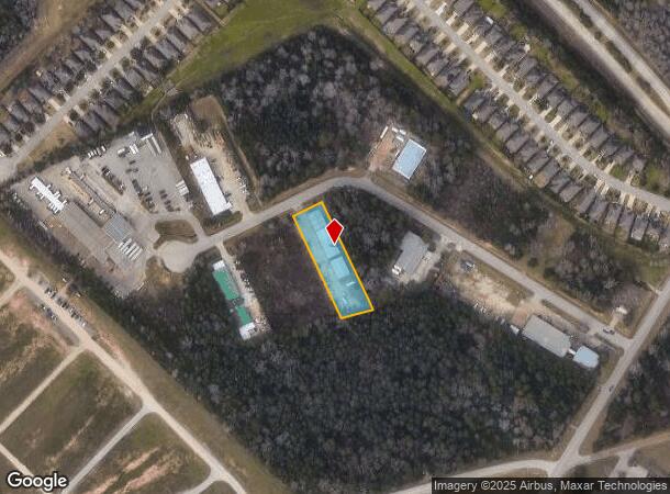 9680 Pozos Ln, Conroe, TX Parcel Map