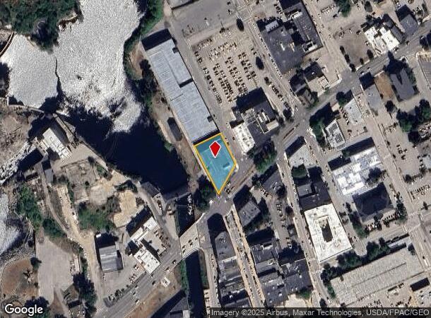 184 Main St, Lewiston, ME Parcel Map