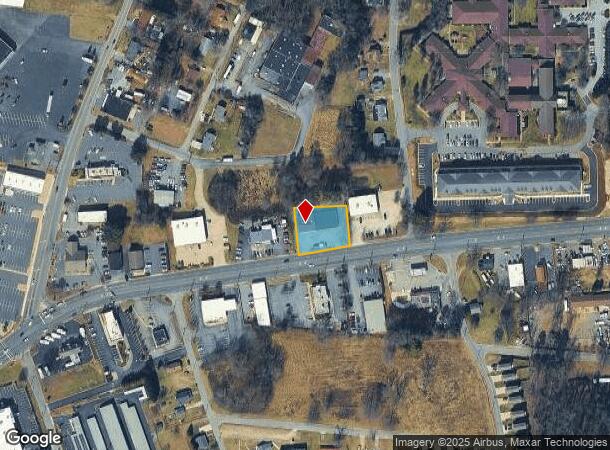  1903 12Th Ave Ne, Hickory, NC Parcel Map